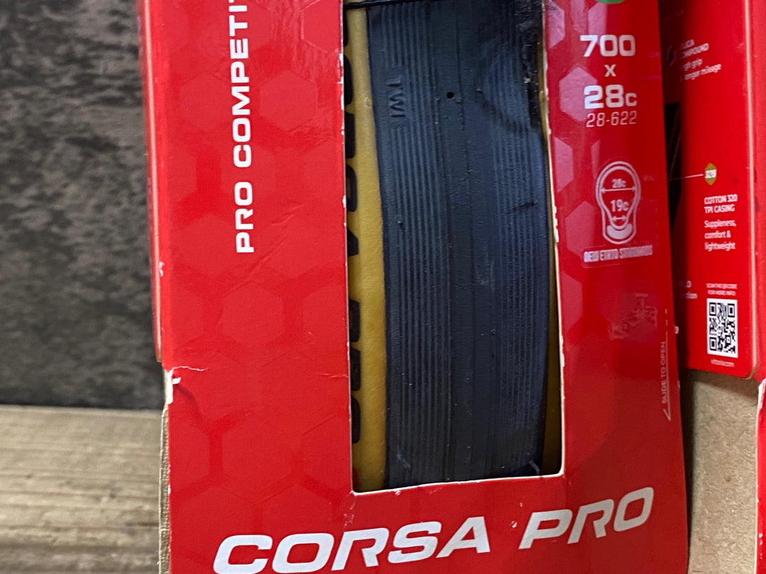 JW955 ヴィットリア Vittoria CORSA PRO タイヤ 700x28C TUBE/TLR 2本セット