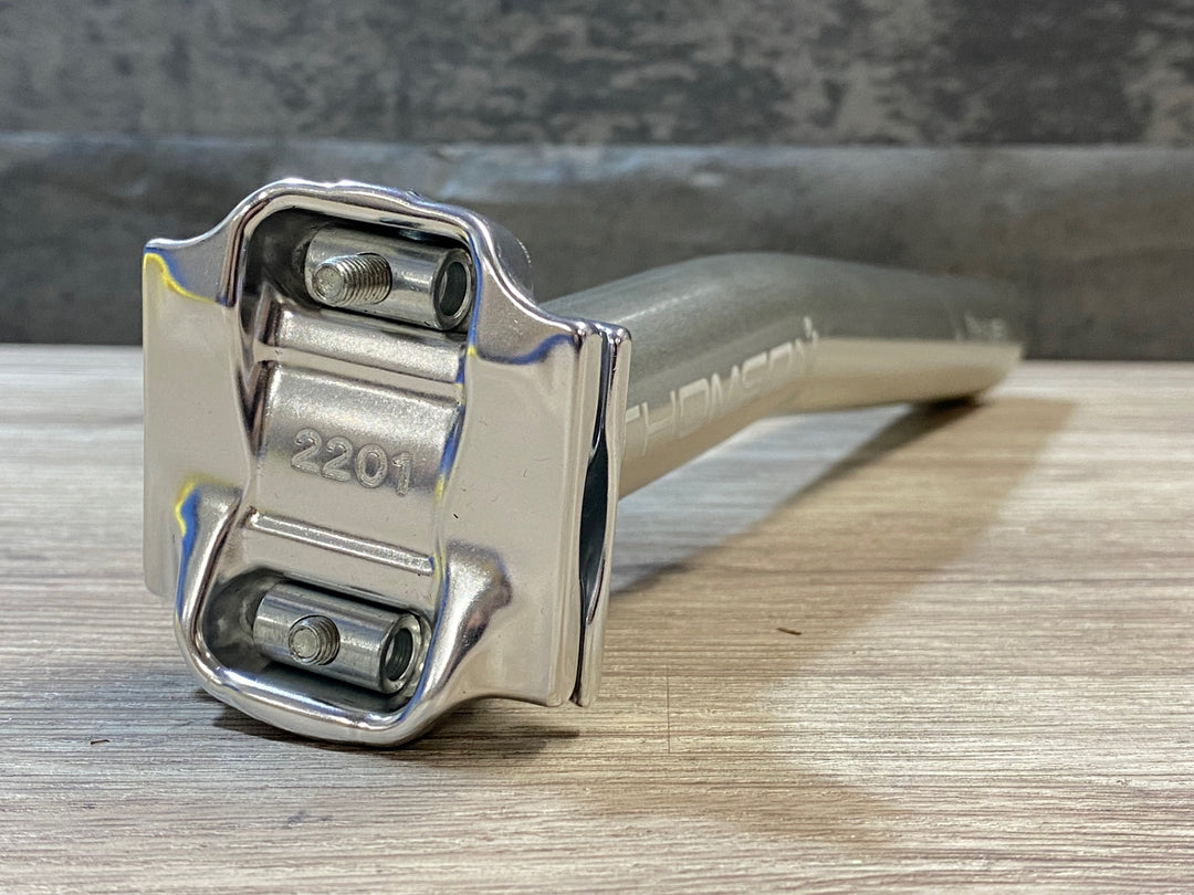 KO004 トムソン THOMSON ELITE アルミ シートポスト Φ27.2 OF16mm シルバー