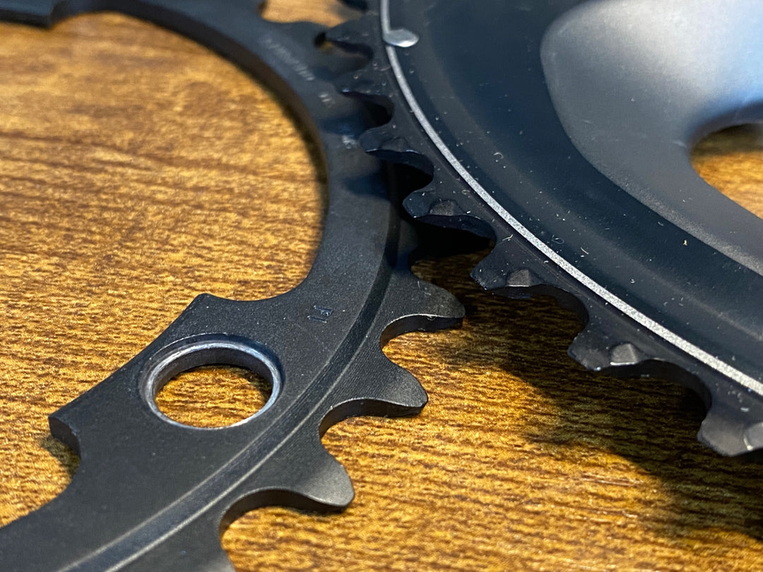 KP403 SHIMANO ULTEGRA FC-R8000 チェーンリングセット50/34T 完成車外し