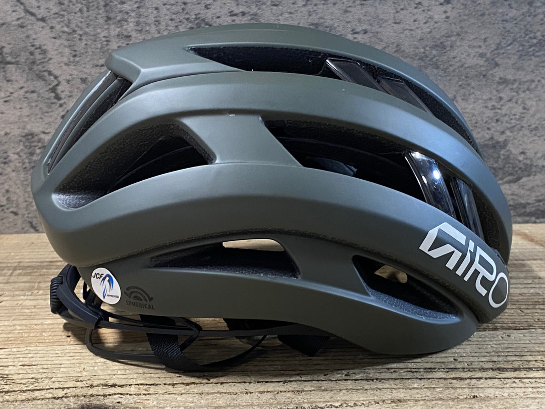 KE429 ジロ GIRO Aries Spherical AF ヘルメット ダークサージ M 55-59cm 2025/10製造