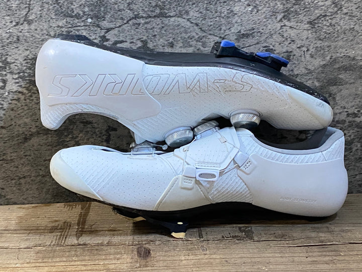 KE272 スペシャライズド SPECIALIZED S-WORKS ARES 2 44サイズ ビンディングシューズ SPD-SL 白