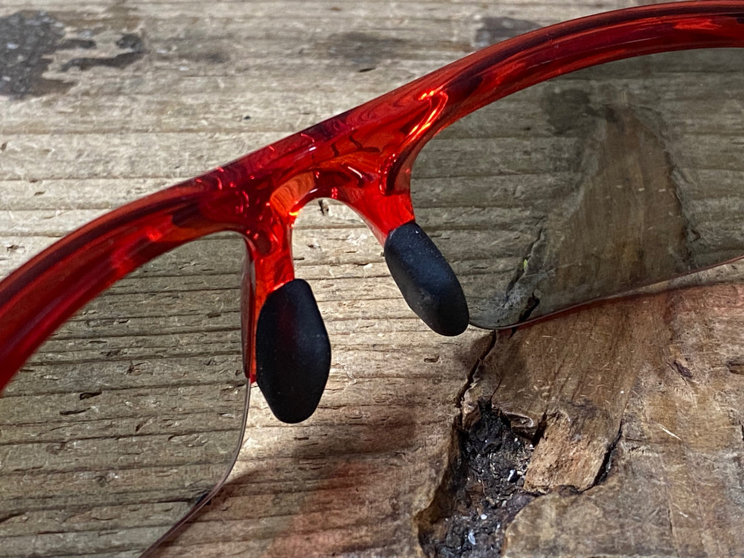 KB087 オークリー OAKLEY HALFJACKET 2.0 サングラス アイウェア クリアレッド POLARIZED
