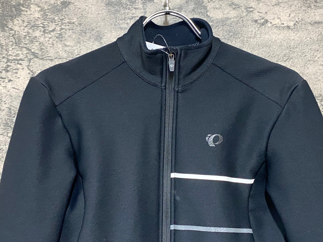 KC189 パールイズミ PEARL iZUMi 長袖 サイクルジャケット 黒 S 裏起毛