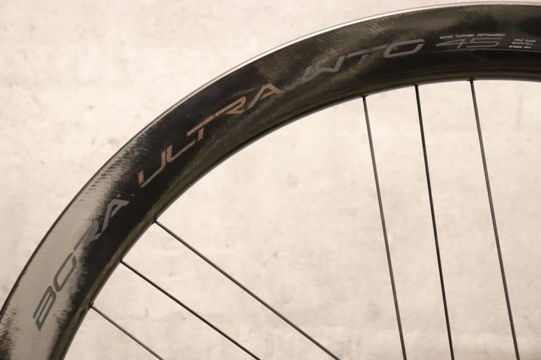 カンパニョーロ CAMPAGNOLO BORA ULTRA WTO 45 DB カーボン チューブレス シマノ 12/11S ホイールセット 【さいたま浦和店】