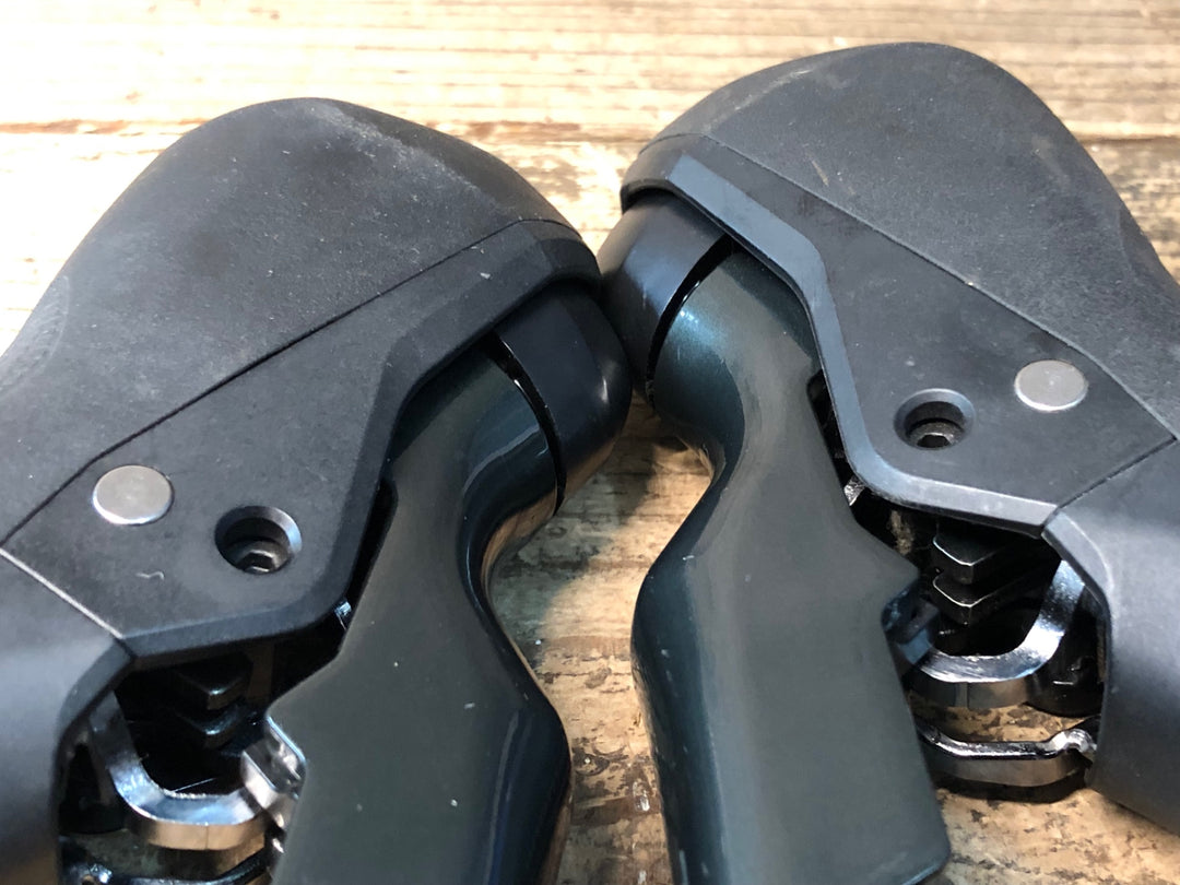 JH734 シマノ SHIMANO ティアグラ Tiagra ST-4720 STIレバー 2x10s ※ブラケット割れ、オイル漏れのためジャンク