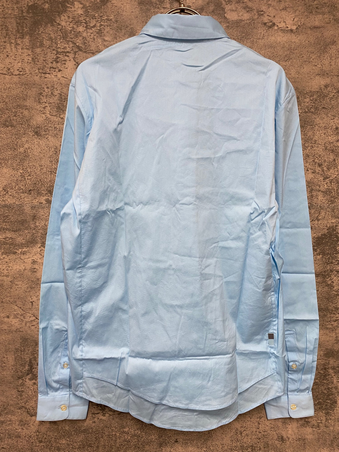 KD500 ラファ Rapha POPLIN SHIRT 長袖 シャツ 水色 M