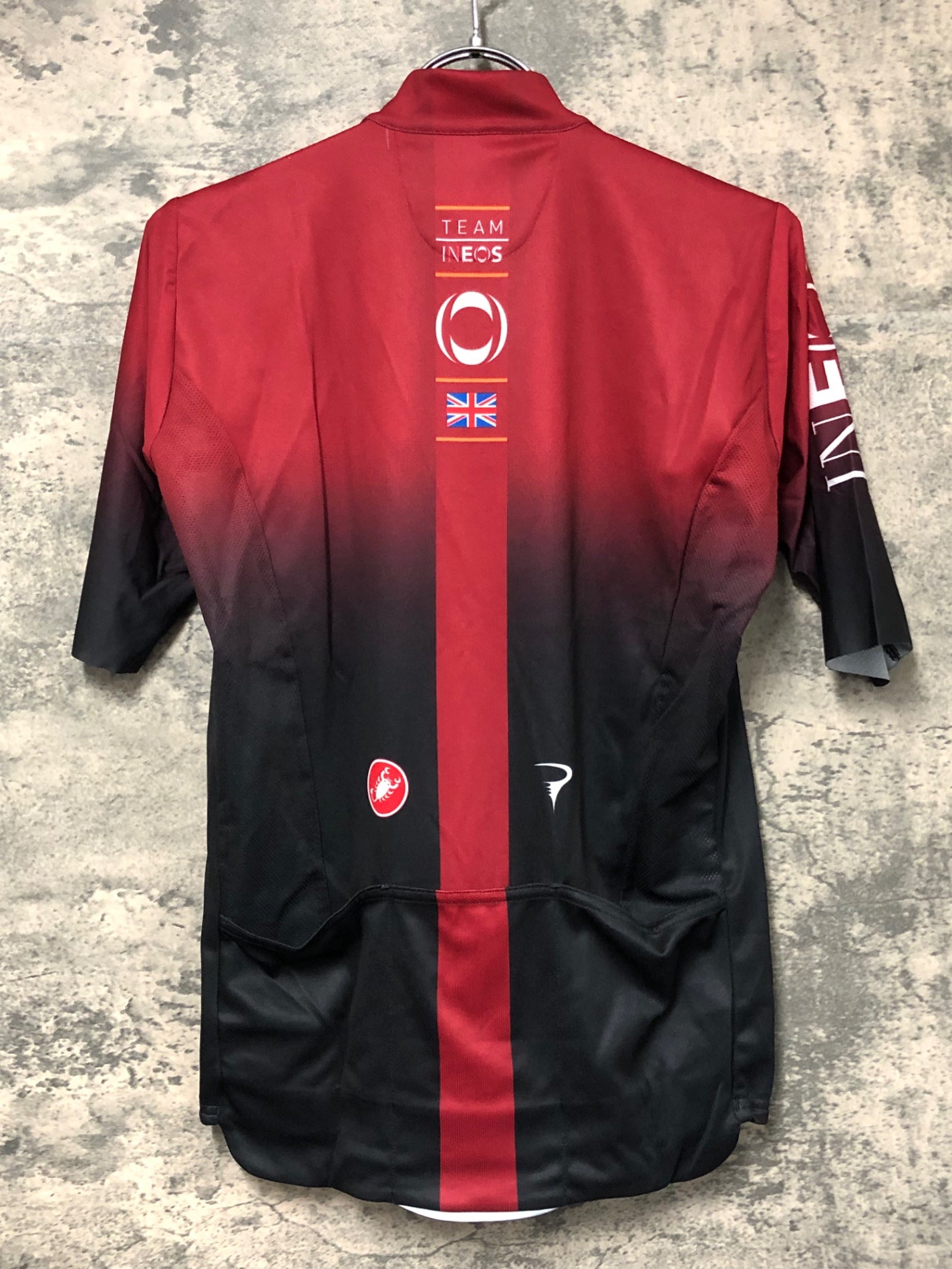 JV727 カステリ CASTELLI チームイネオス TEAM INEOS 半袖 サイクル