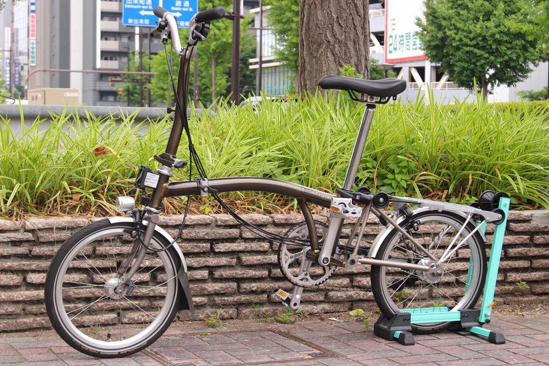 ブロンプトン BROMPTON M6RX スーパーライトモデル 2021 チタンフォーク バック 16インチ 折り畳み ミニベロ フォールディングバイク  【名古屋店】