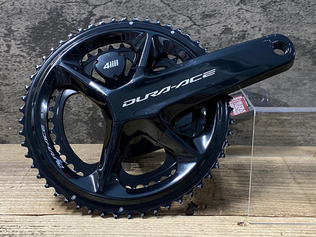 JV836 シマノ SHIMANO デュラエース DURA-ACE FC-R9200 54/40 165mm 4iiii PRECISION 3+ PRO 動作確認済