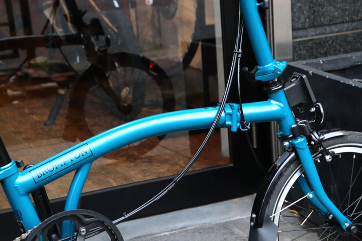ブロンプトン BROMPTON M6L オーシャンブルー 2024モデル 16インチ 折り畳み 小径車 ミニベロ 【東京南麻布店】