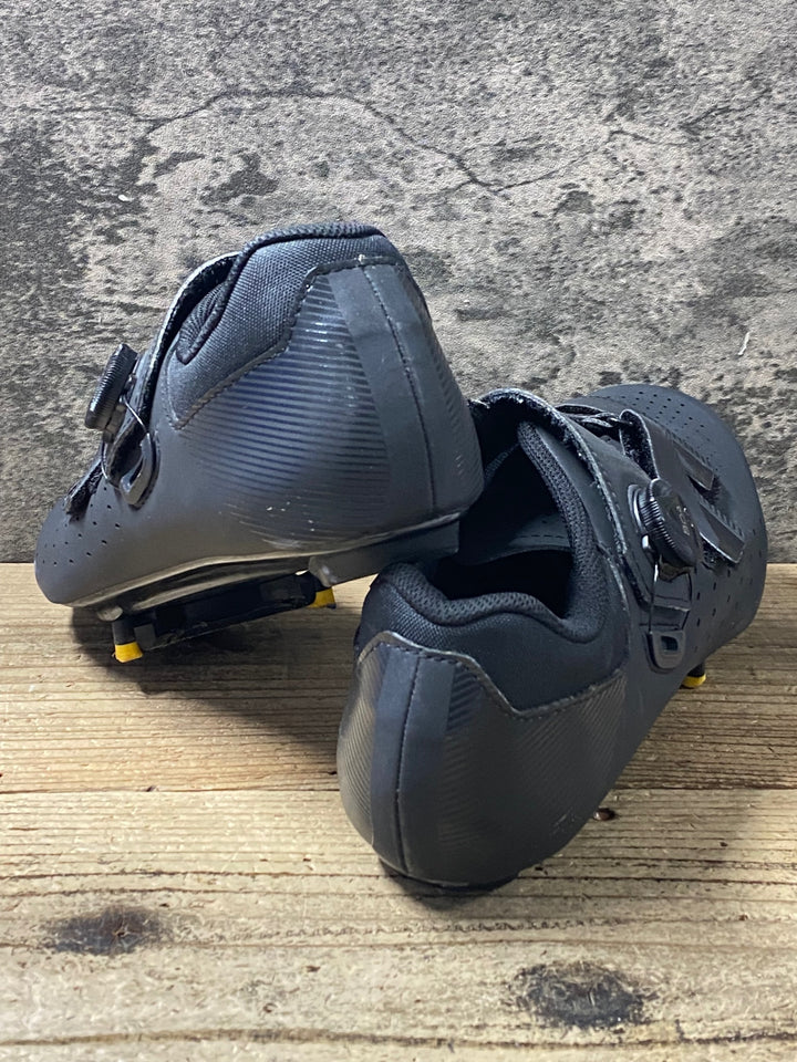 KH976 シマノ SHIMANO RP4 SHRP400M ビンディングシューズ EU44 3穴 黒