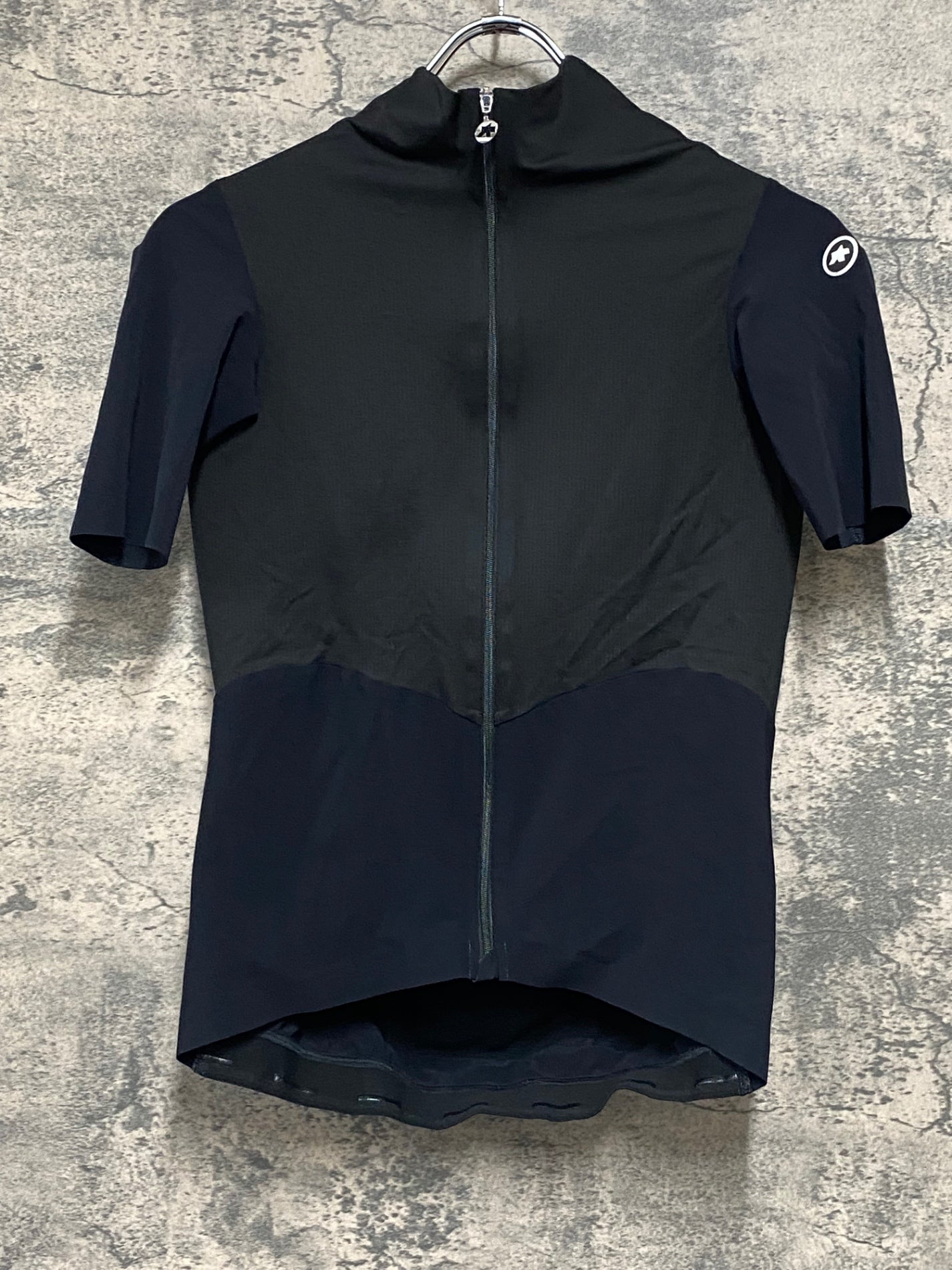 JQ022 アソス ASSOS SS.100CENTO EVO8 半袖 サイクルジャージ 黒 S