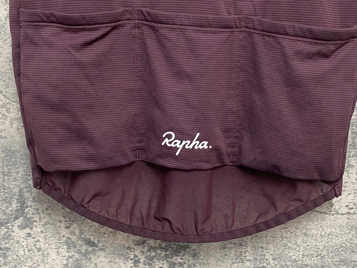 JN092 ラファ Rapha CLASSIC FLYWEIGHT JERSEY 半袖 サイクルジャージ 紫 M