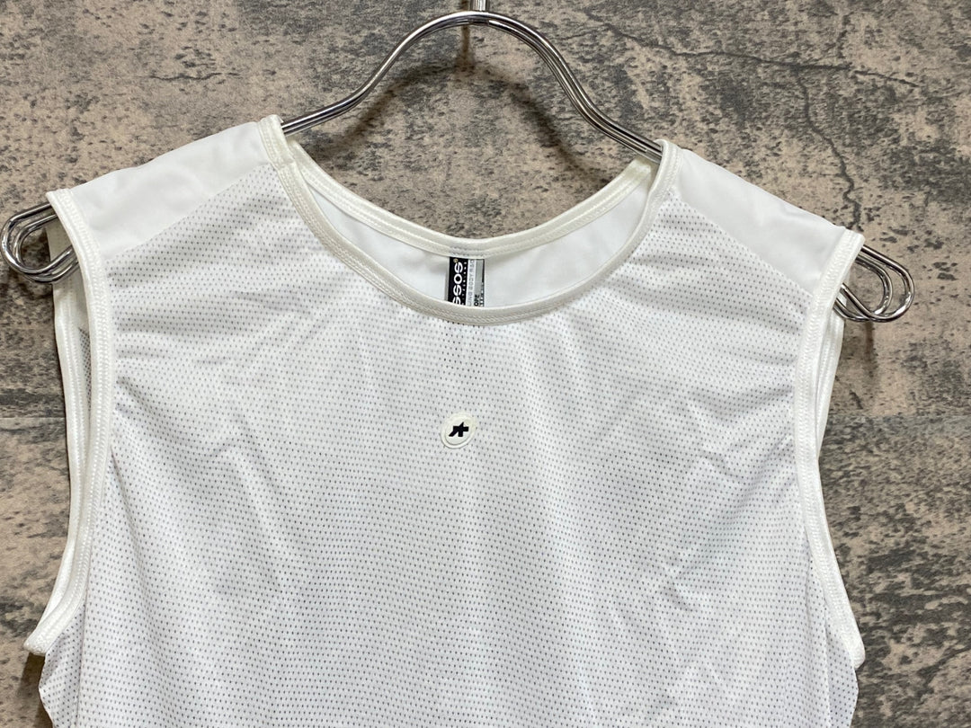 JQ345 アソス ASSOS hot Summer Later active ベースレイヤー 白 M
