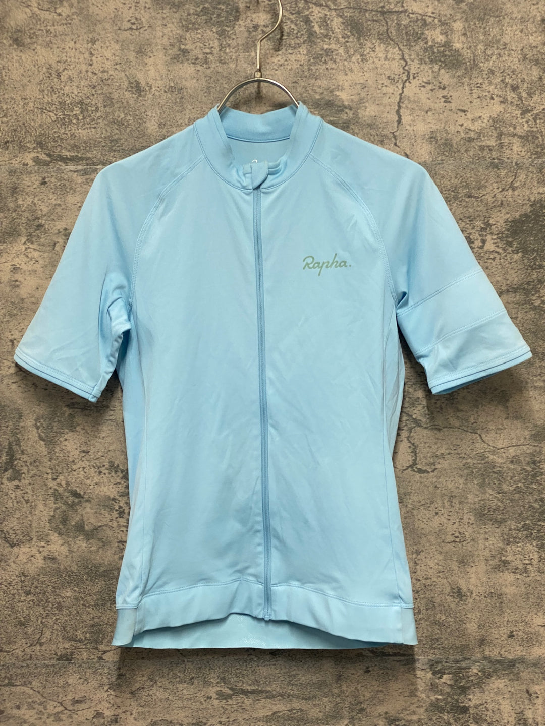 KM437 ラファ Rapha WOMEN’S SHORT SLEEVE CORE JERSEY 半袖 サイクルジャージ 水色 S
