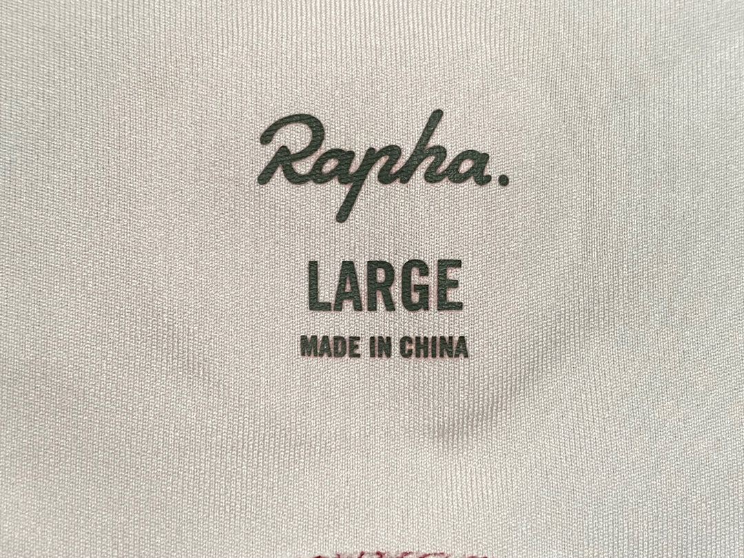 KA059 ラファ Rapha L’ETAPE MEN'S CORE BIB SHORTS ビブショーツ 黒 バーガンディ L