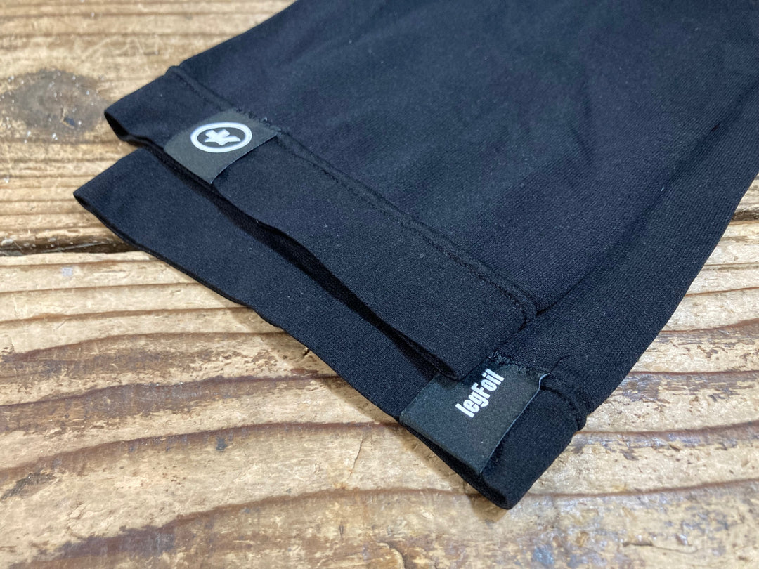 KG049 アソス assos LEGFOIL レッグカバー 黒 Ⅰ