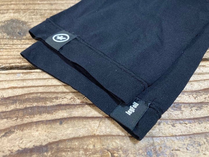 KG049 アソス assos LEGFOIL レッグカバー 黒 Ⅰ