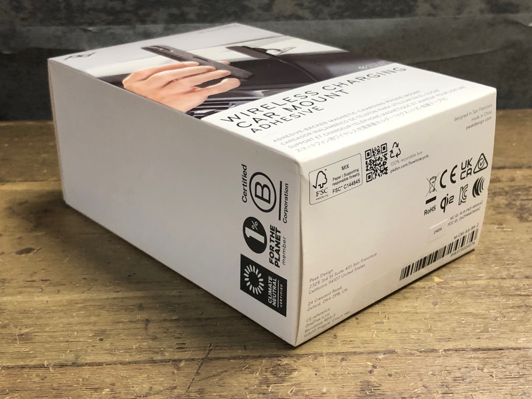 KE782 ピークデザイン PEAK DESIGN WIRELESS SHARGING CAR MOUNT スマートフォン ワイヤレス車載充電 未開封