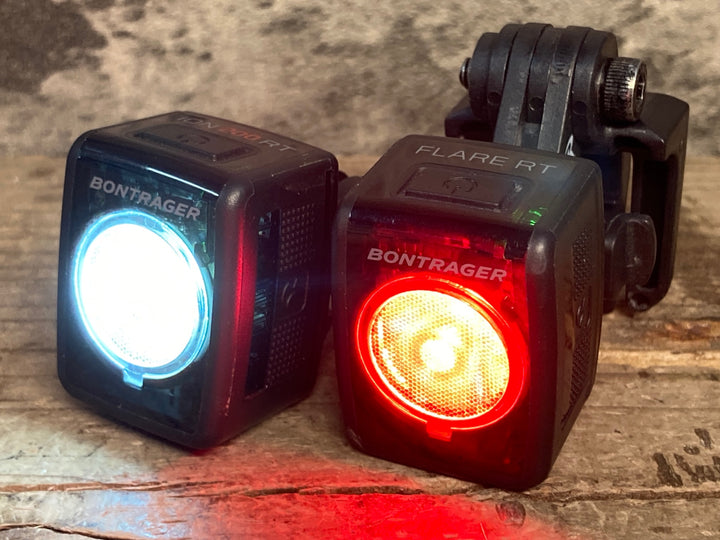 JH464 ボントレガー BONTRAGER FLARE RT ION 200 RT ライト 前後セット 動作確認済
