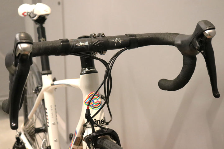 チネリ CINELLI サエッタ ラディカル SAETTA RADICAL 2016モデル Sサイズ シマノ 5800 MIX 11S カーボン ロードバイク 【仙台店】