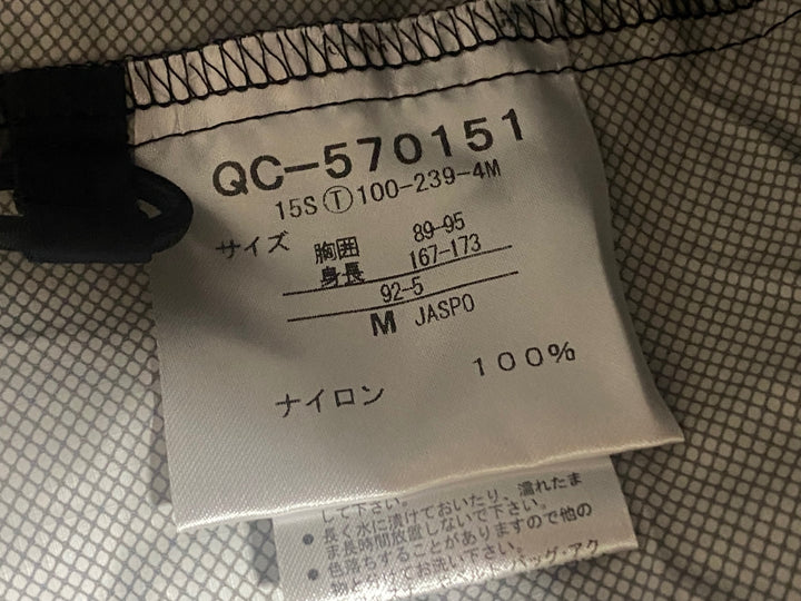 JW111 ルコックスポルティフ le coq sportif 長袖 レインジャケット 黒 M