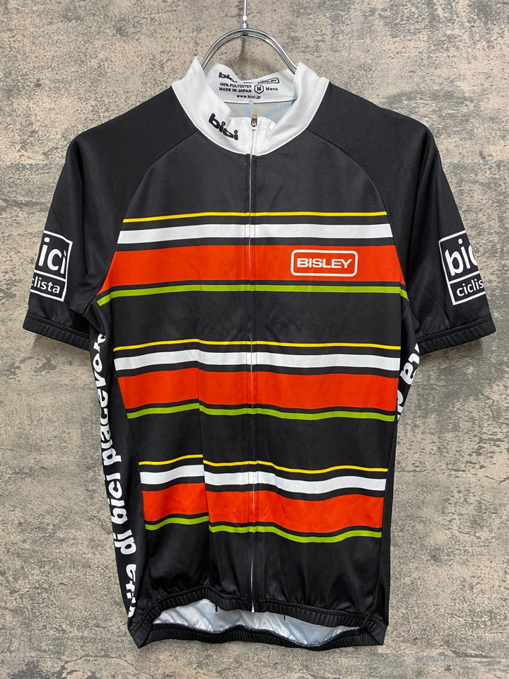 JI927 ビチ bici 半袖 サイクルジャージ 黒 M