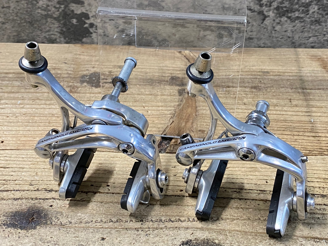 KJ345 カンパニョーロ CAMPAGNOLO アテナ ATHENA 11 ブレーキキャリパー 前後セット