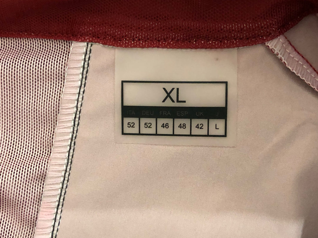 KK705 モーゼン morethan サイクルベスト ジレ 赤黒 XL