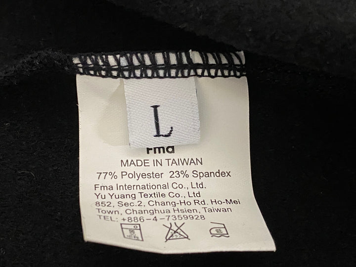 KP105 Fma design ビブタイツ 黒 L 裏起毛