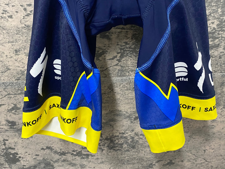 KJ789 スポーツフル sportful ビブショーツ 紺 TINKOFF SAXO L
