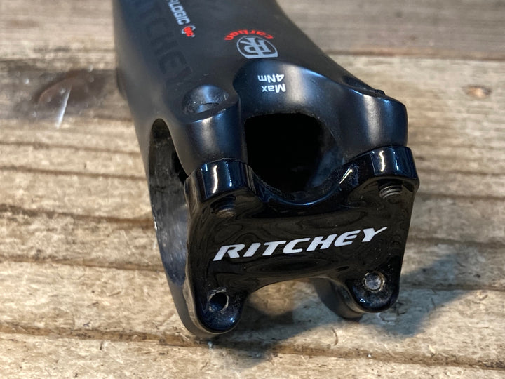 JQ915 リッチー RITCHEY SUPER LOGIC カーボン ステム 90mm 黒 カーボン