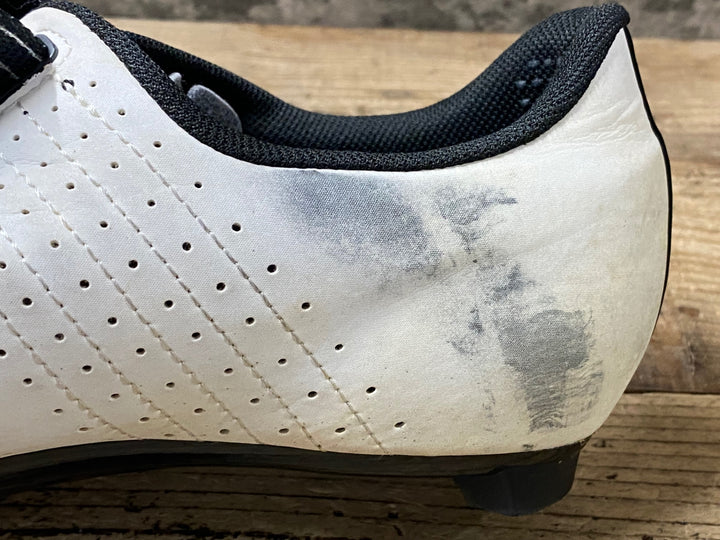 KG176 フィジーク fizik TEMPO R5 POWERSTRAP shoes ビンディングシューズ 白 EUR43.5
