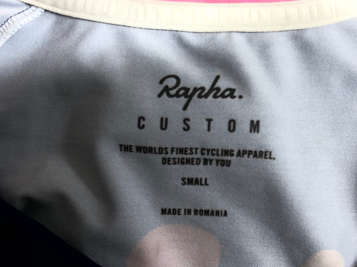 KH625 ラファ Rapha MIDWEIGHT RACE JERSEY 半袖 サイクルジャージ 紺 S CUSTOM