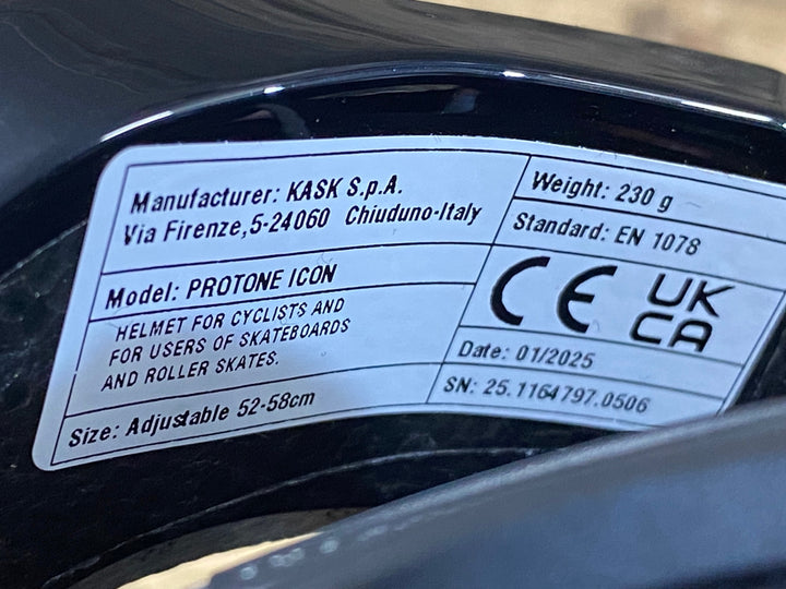 KL369 カスク KASK PROTONE ICON ヘルメット 52-58cm 2025/1製造