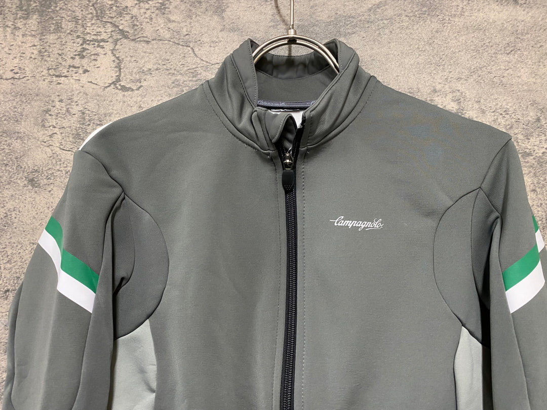 JI650 カンパニョーロ CAMPAGNOLO 長袖サイクルジャケット グレー サイズ不明 レディース タグカット
