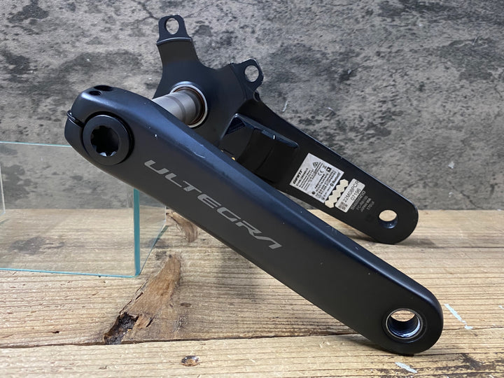 KH801 シマノ SHIMANO アルテグラ ULTEGRA FC-R8100  ジャイアント GIANT POWER PRO クランクアーム 両側パワーメーター 170mm ※接続確認済み、充電ケーブル付属