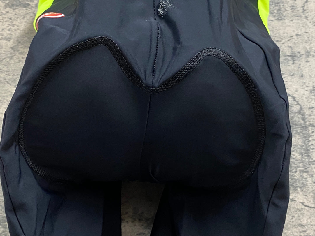 KG451 カステリ CASTELLI ビブショーツ 黒 黃 XL