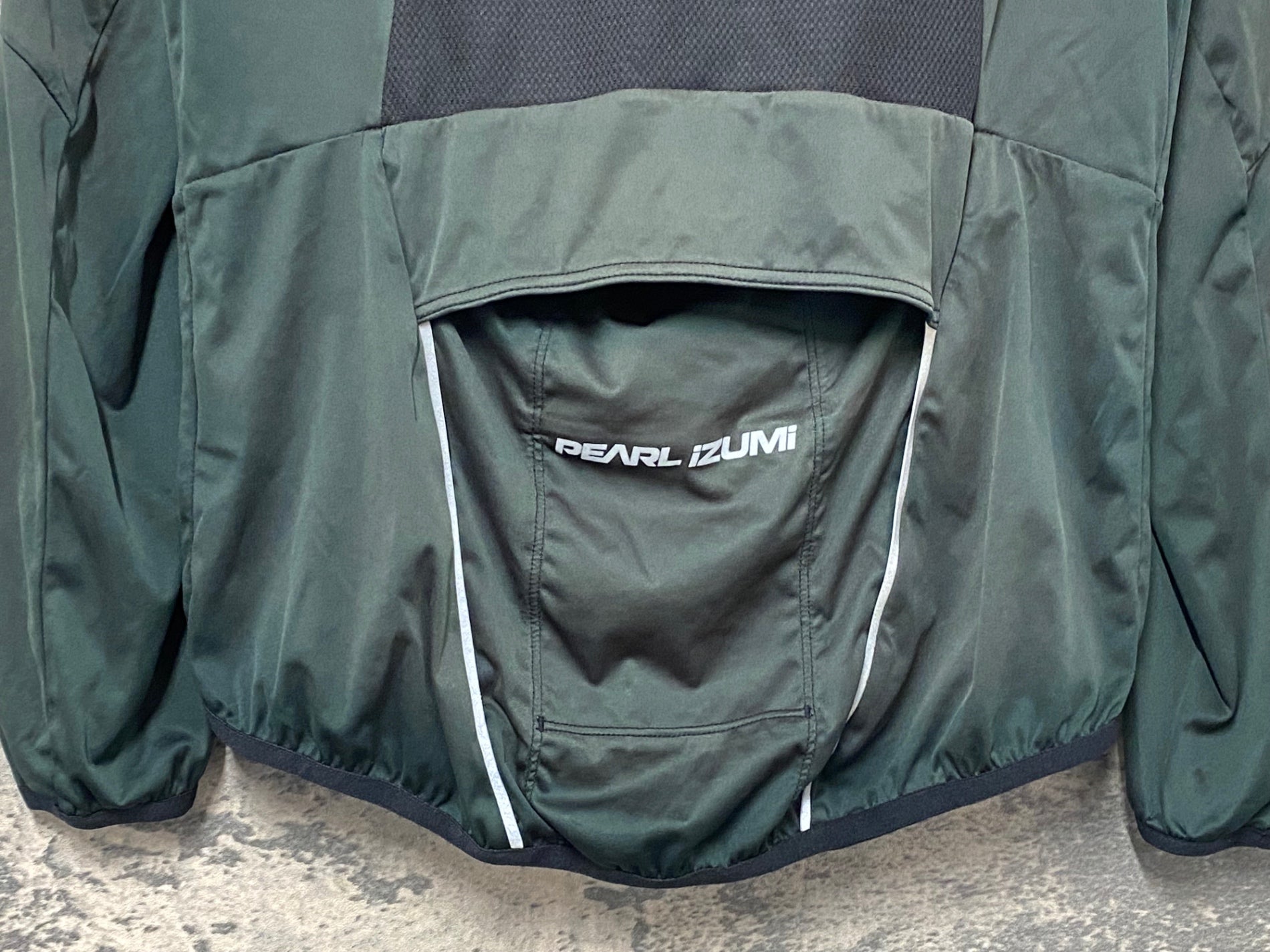 KC188 パールイズミ PEARL iZUMi 長袖 サイクルジャージ カーキ S