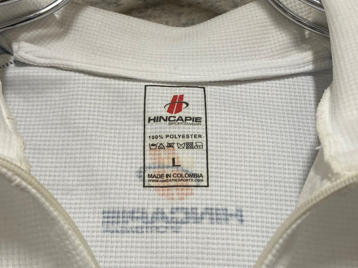 KP237 ヒンカピー HINCAPIE ハーフジップ 半袖 サイクルジャージ 白 L