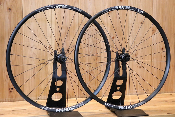 DT SWISS R460 DB アルミ チューブレスレディ ホイールセット シマノ 11S/12S 【芦屋店】