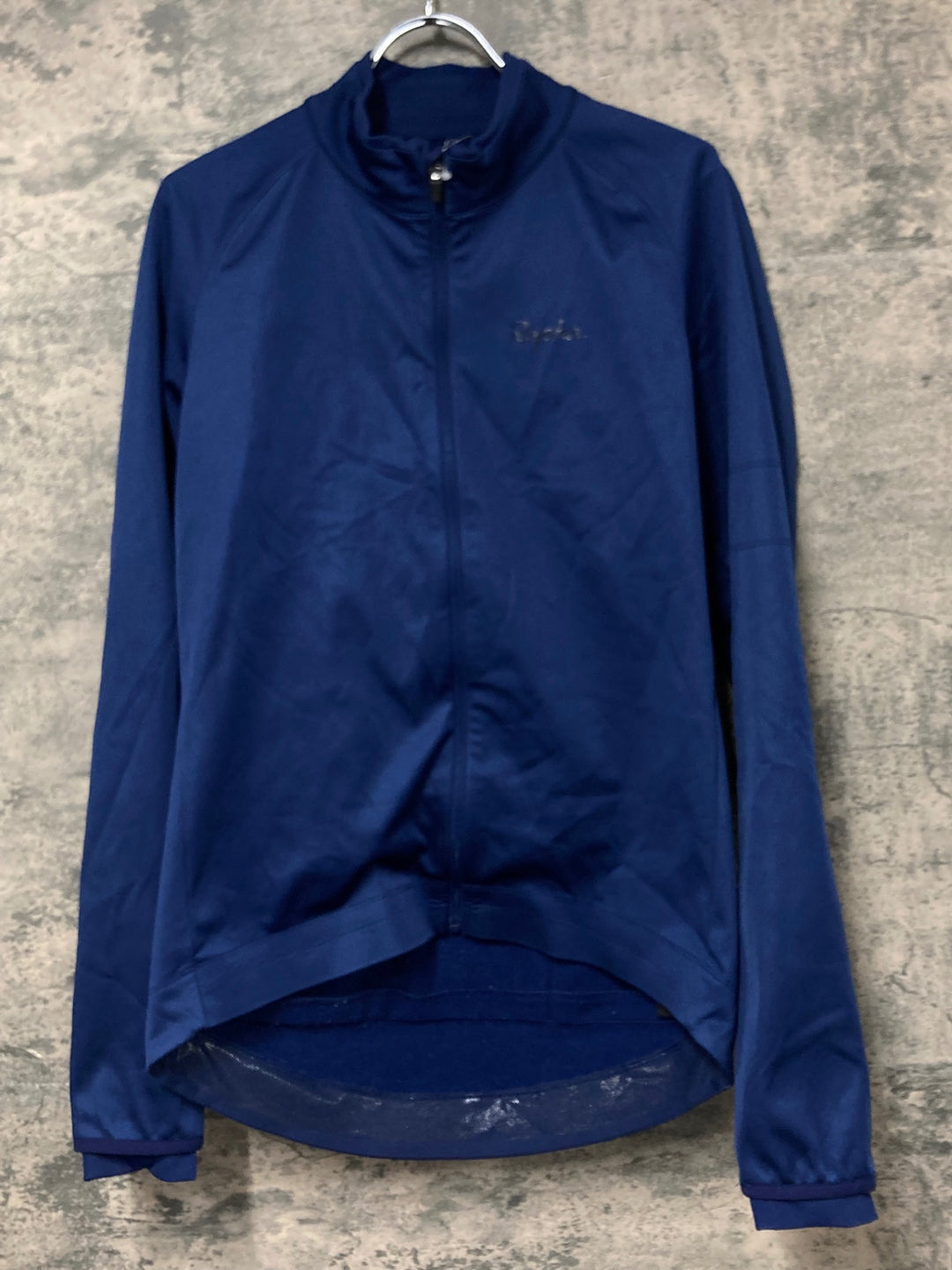KC669 ラファ Rapha CORE WINTER JACKET 長袖 サイクルジャケット 濃青 XL 裏起毛