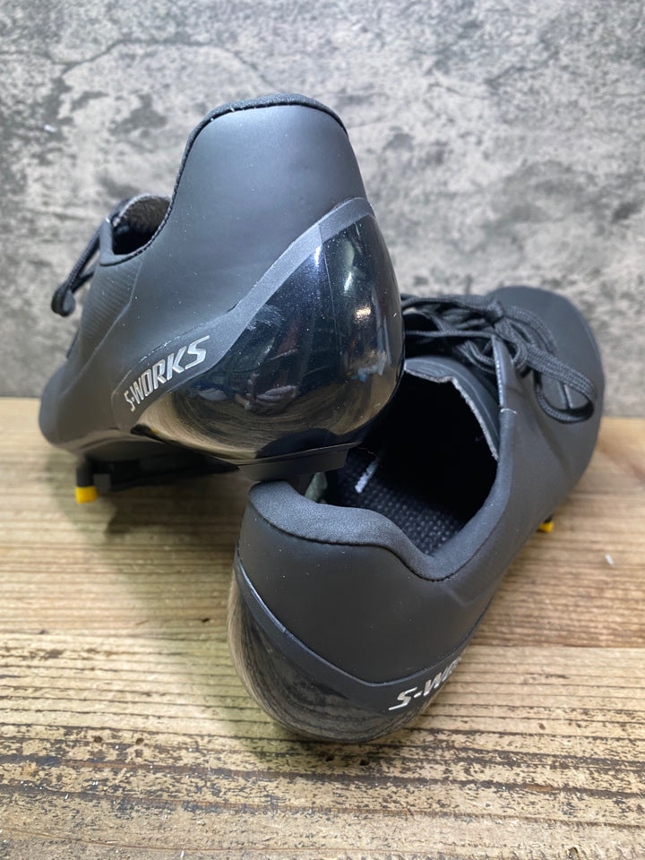 JK233 スペシャライズド SPECIALIZED S-WORKS TORCH LACE ビンディングシューズ EU40.5 SPD-SL ブラック