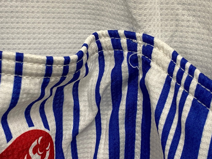 KA779 カステリ CASTELLI 半袖サイクルジャージ 白青 M