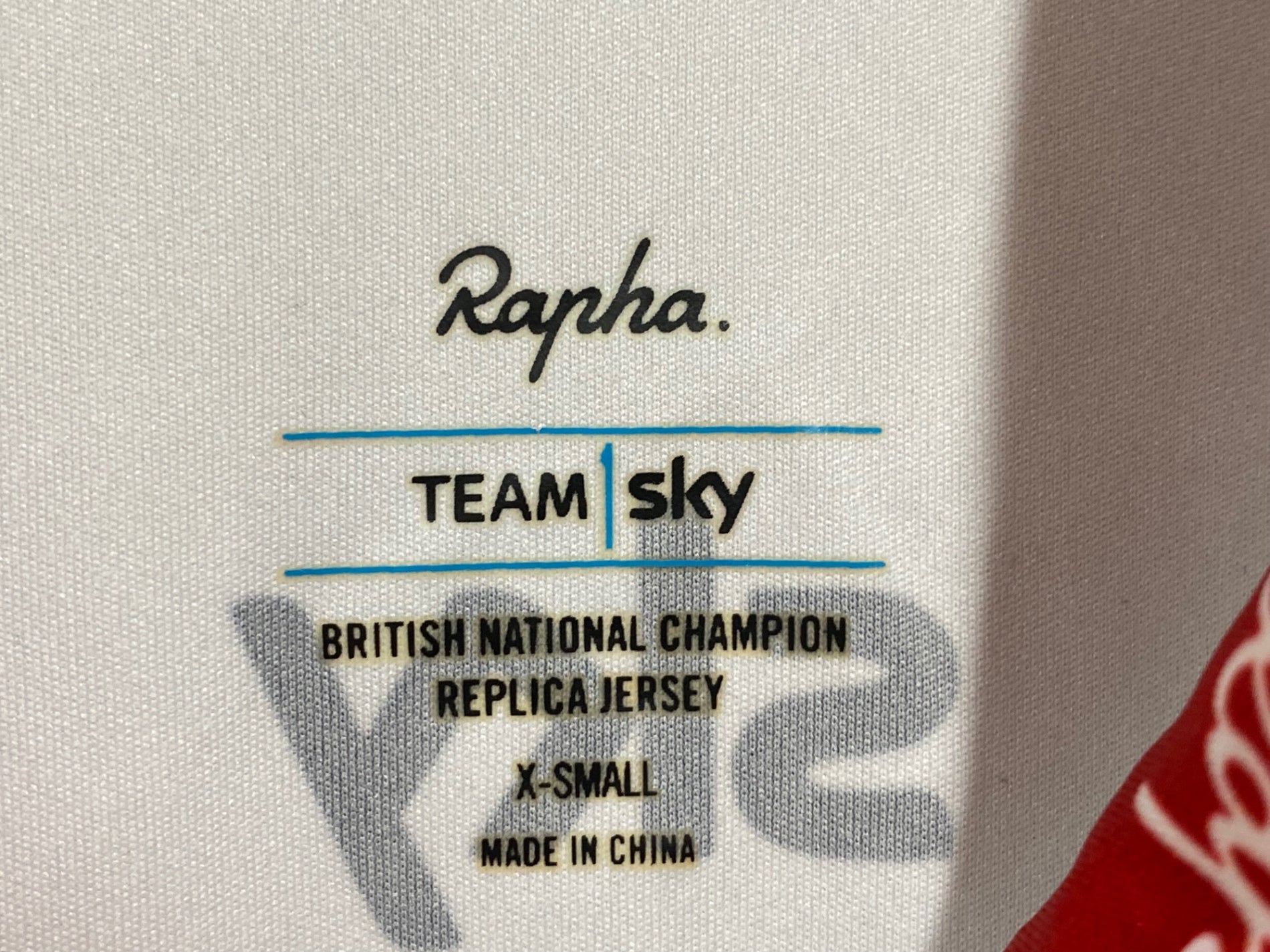 JF407 ラファ Rapha TEAM SKY 半袖 サイクルジャージ 白 XS – BICI
