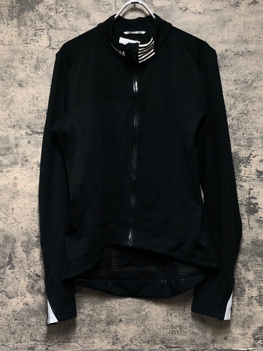 KL773 ラファ Rapha PRO TEAM SOFTSHELL JACKET 長袖 サイクルジャケット 黒 XL ※擦れ