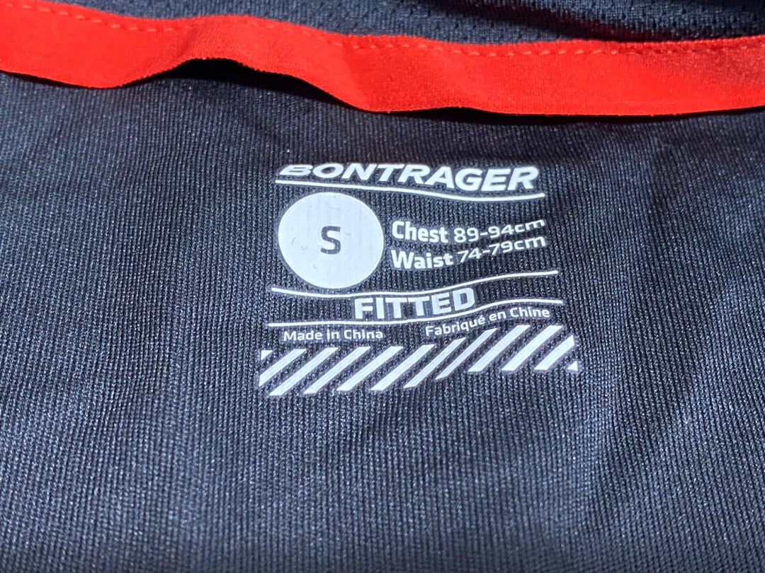 KG924 ボントレガー BONTRAGER Velocis Jersey Maillot 半袖 サイクルジャージ 黒 S