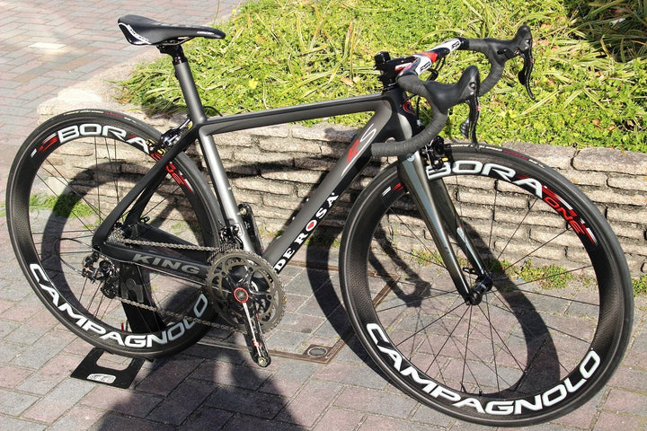 デローザ DE ROSA キング KING RS 2012 53.5サイズ カンパ スーパーレコード 11S カーボン ロードバイク フォーク換装品 【名古屋店】