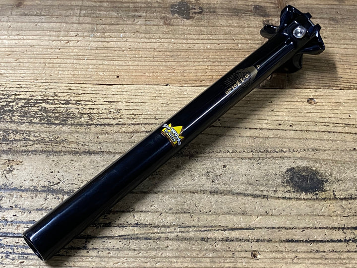 KJ492 シムワークス SIM WORKS by NITTO Froggy アルミ シートポスト 黒 300mm Φ27.2 0mm