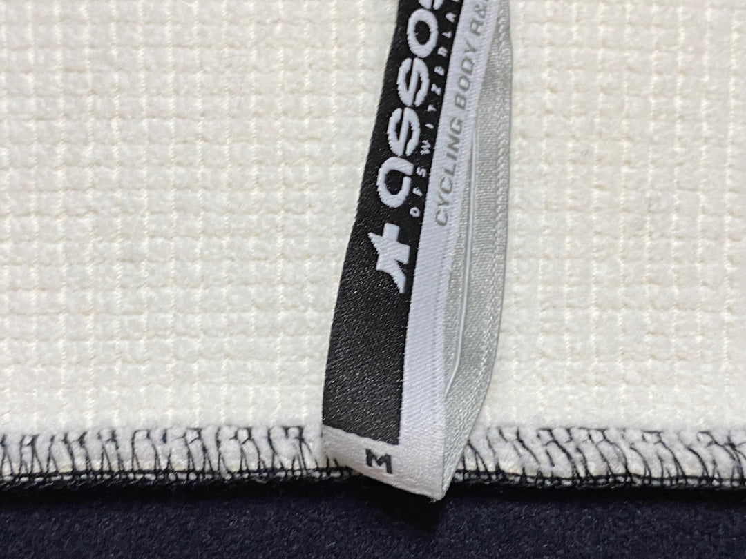 JQ217 アソス assos AIR BLOCK 851 長袖サイクルジャケット 黒 M 裏起毛 ほつれあり